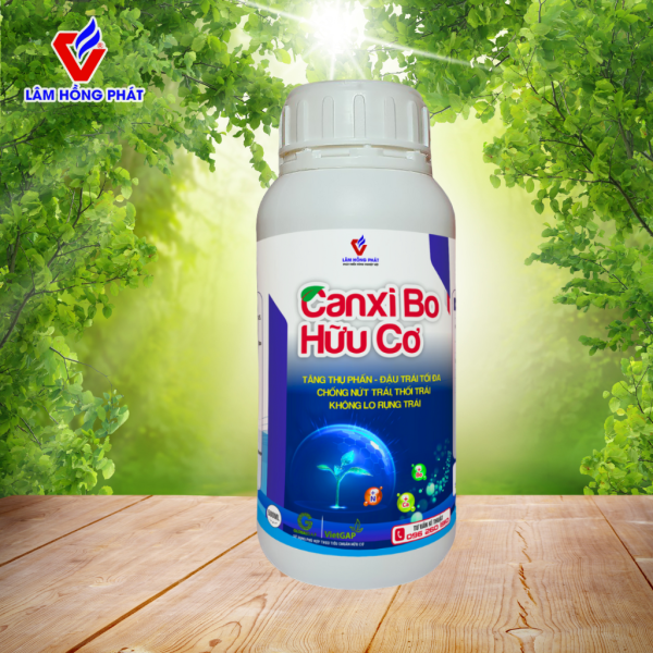 Canxi Bo Hữu Cơ – Tăng Thụ Phấn, Chống Nứt Trái, Không Rụng Trái