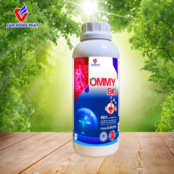 OMMY BIO 1 LÍT– Phân hữu cơ sinh học thay thế hoàn toàn phân hóa học