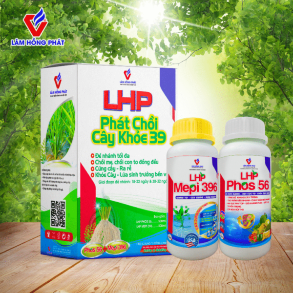 Phát Chồi Cây Khỏe 39 – Bộ đôi dưỡng chồi, chắc cây, khỏe rễ, cho lúa đẻ nhánh tối đa