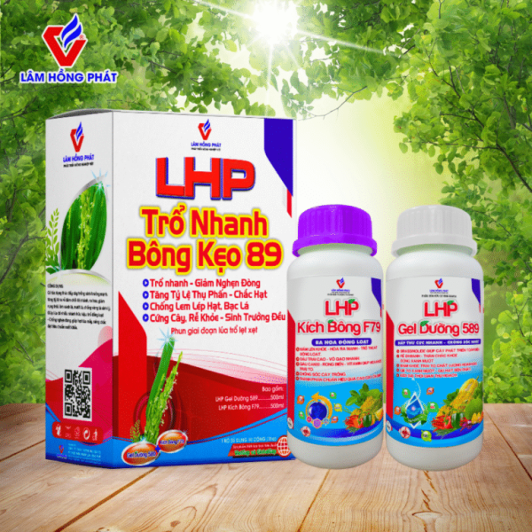 Trổ Nhanh Bông Kẹo 89 – Giải pháp tăng tỷ lệ trổ bông, chắc hạt, kéo bông hiệu quả