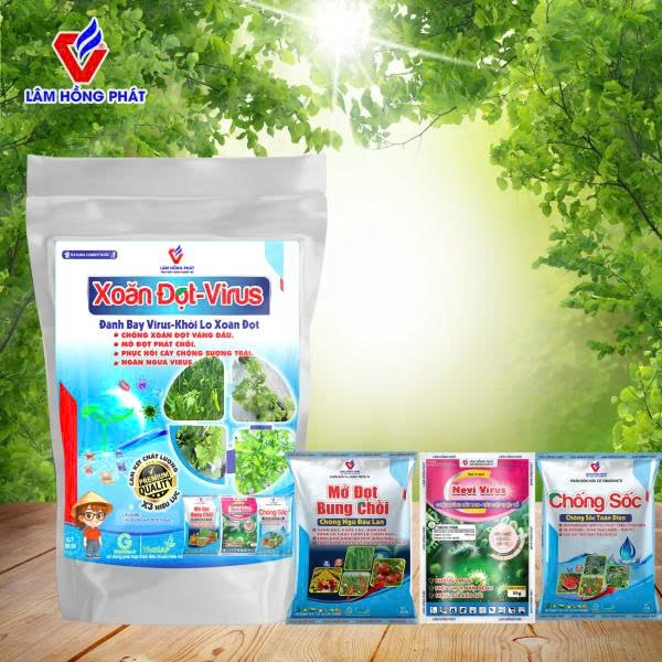 Túi xoăn đọt virus Lâm Hồng Phát – Giải pháp tăng đề kháng, mở đọt mạnh, kiểm soát virus bền vững