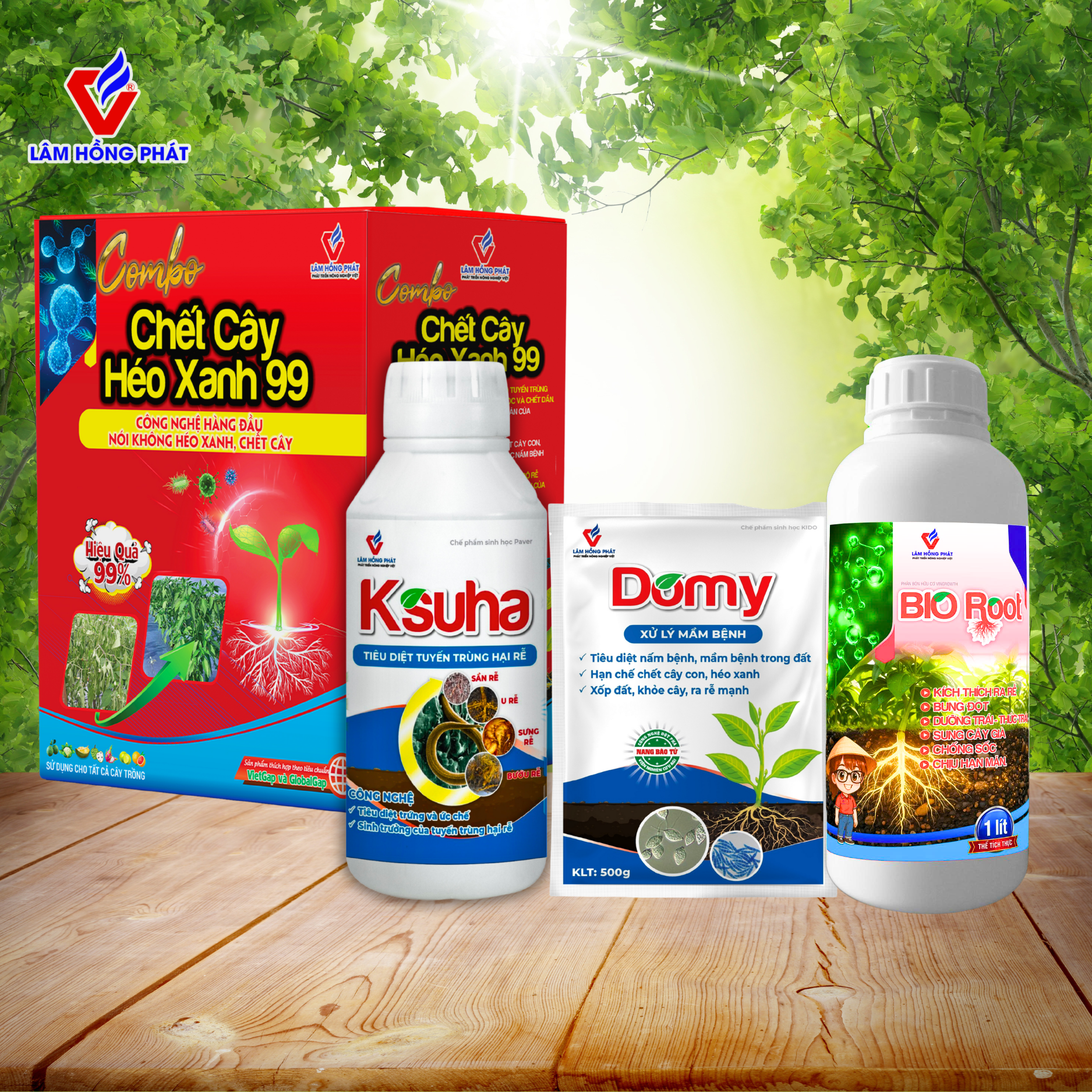 Combo Chết Cây Héo Xanh 99